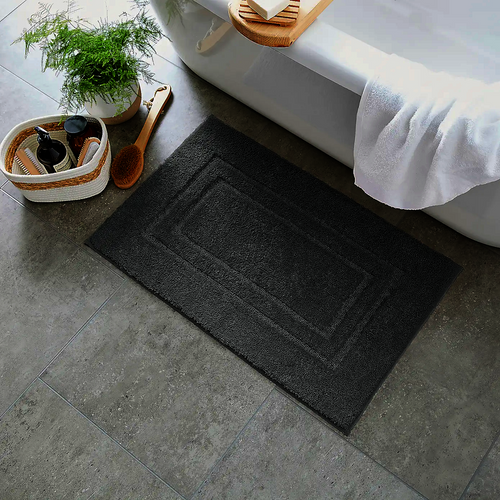 Luxury Extra Large Bath Mat 100% Egyptian Cotton Floor Mats Bath Rugs Water Absorbent Bathroom Toilet Pedestal Carpet Mats - Towelsbay